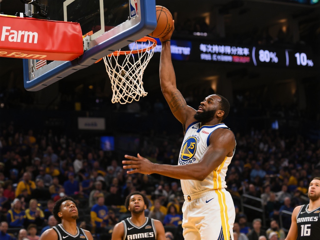 格林接球空切暴扣轻松砍下16分表现耀眼 经典案例:格林的进攻效率带来胜利契机